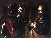 Caravaggio The Denial of St Peter dfg oil painting