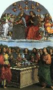 Raphael Coronation of the Virgin oil painting