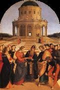 Raphael The Marriage of the Virgin oil painting