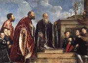 Titian The Vendramin Family oil painting
