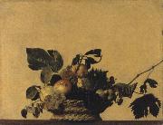 Caravaggio Fruits basket oil painting