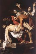 Caravaggio The entombment oil painting