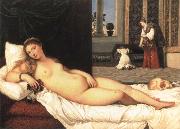 Titian venus of urbino oil painting