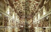 Raphael the sistine chapel oil painting