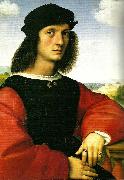 Raphael portrait of agnolo doni oil painting