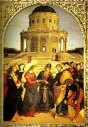 Raphael marriage of the virgin oil painting