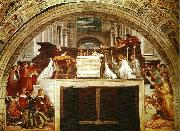 Raphael mass at bolsena oil painting