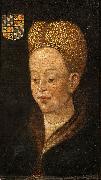 Anonymous Portrait of Margaret of Bavaria oil painting
