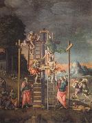 Bachiacca The Depositon from the Cross oil painting