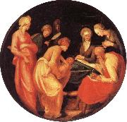 Pontormo The Birth of the Baptist oil painting
