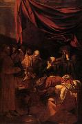 Caravaggio La Mort de la Vierge oil painting