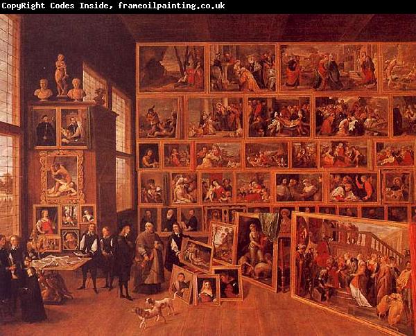    David Teniers The Archduke Leopold's Gallery
