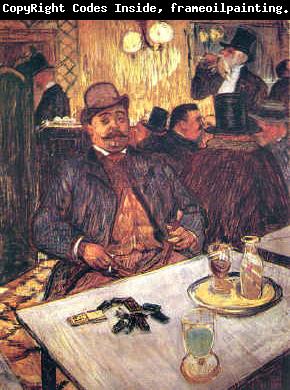  Henri  Toulouse-Lautrec M. Boileau Au Cafe