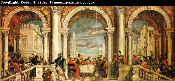  Paolo  Veronese Feast in the House of Levi