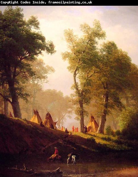 Albert Bierstadt The Wolf River