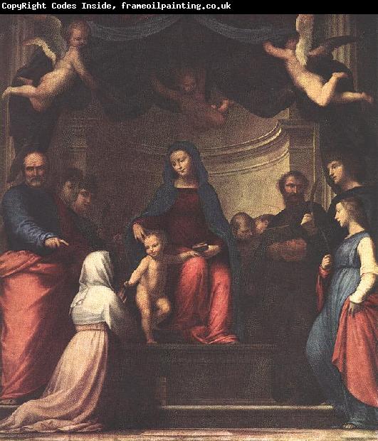 BARTOLOMEO, Fra The Marriage of St Catherine of Siena ww