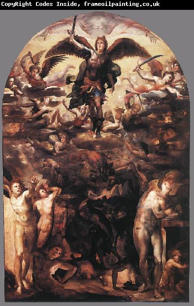 BECCAFUMI, Domenico Fall of the Rebellious Angels gjh