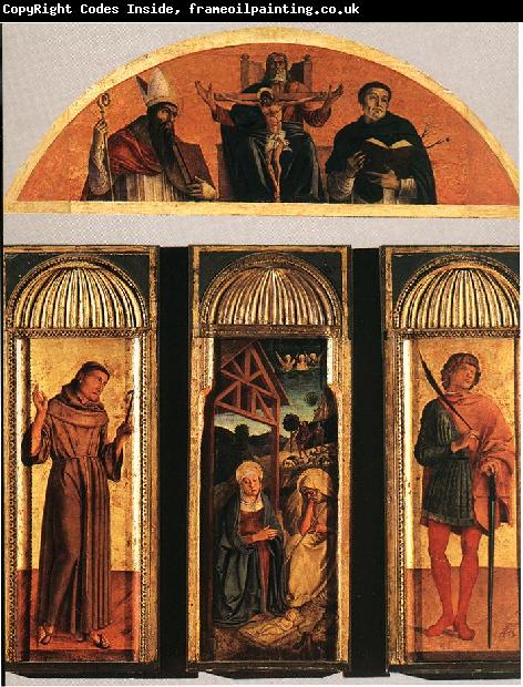 BELLINI, Giovanni Nativity Triptych