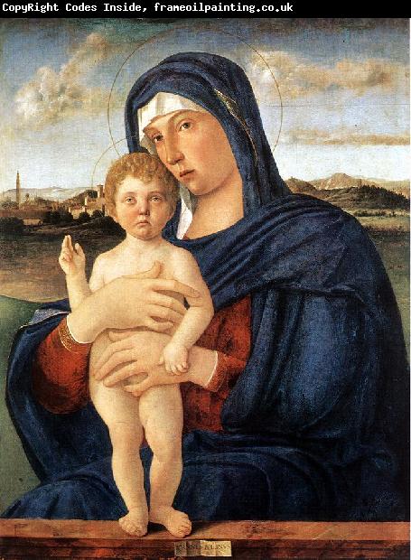 BELLINI, Giovanni Madonna with Blessing Child 23ru
