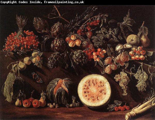 BONZI, Pietro Paolo Fruit, Vegetables and a Butterfly