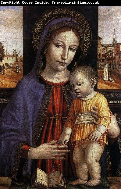 BORGOGNONE, Ambrogio Virgin and Child fdg