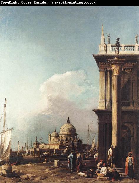 Canaletto Venice: The Piazzetta Looking South-west towards S. Maria della Salute sdfg