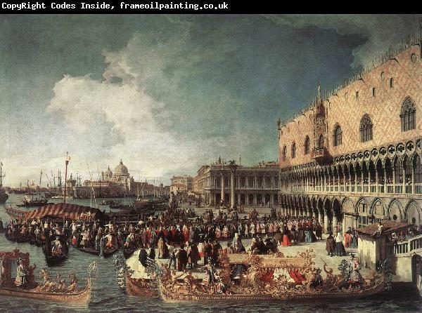 Canaletto Reception of the Ambassador in the Doge s Palace