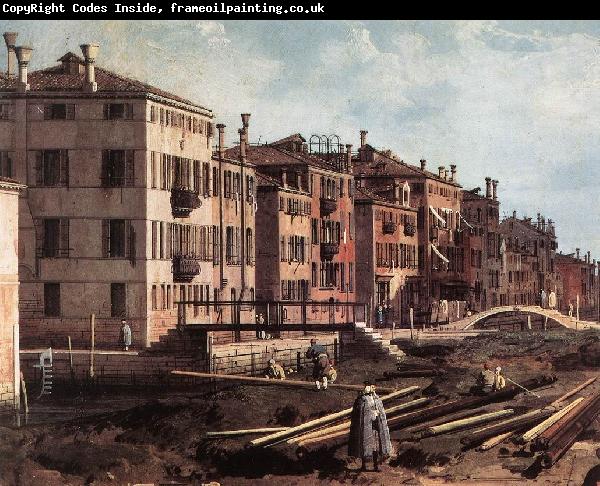 Canaletto View of San Giuseppe di Castello (detail) f