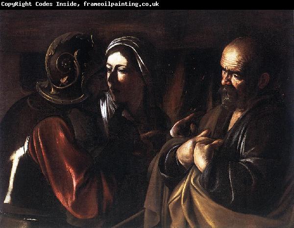 Caravaggio The Denial of St Peter dfg