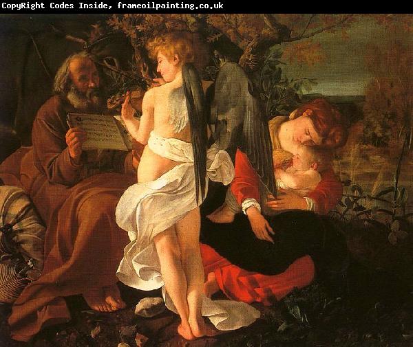 Caravaggio Rest During the Flight into Egypt