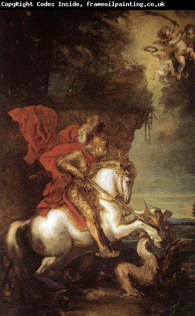 DYCK, Sir Anthony Van St George and the Dragon dfg