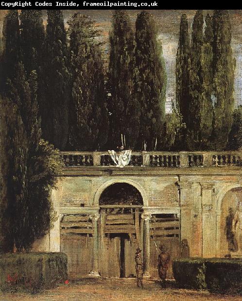 Diego Velazquez The Medici Gardens in Rome