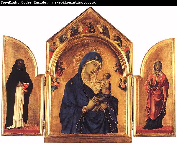 Duccio di Buoninsegna Triptych dfg