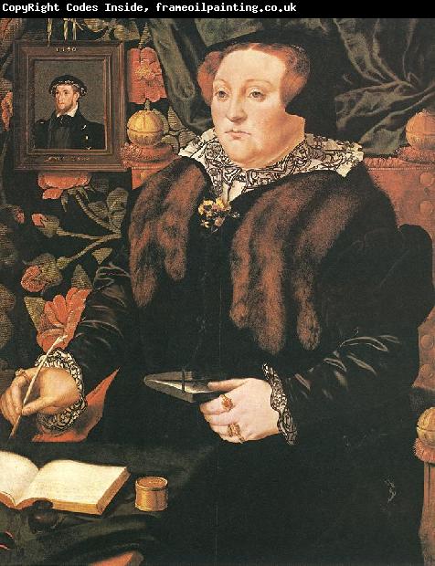 EWORTH, Hans Portrait of Lady Dacre fg