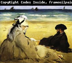 Edouard Manet At the Beach