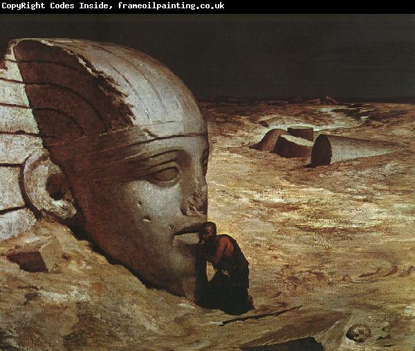 Ehilu Vedder Listening to the Sphinx
