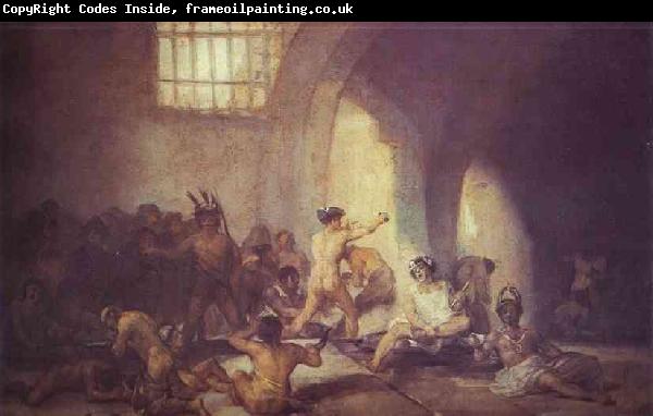 Francisco Jose de Goya The Madhouse.