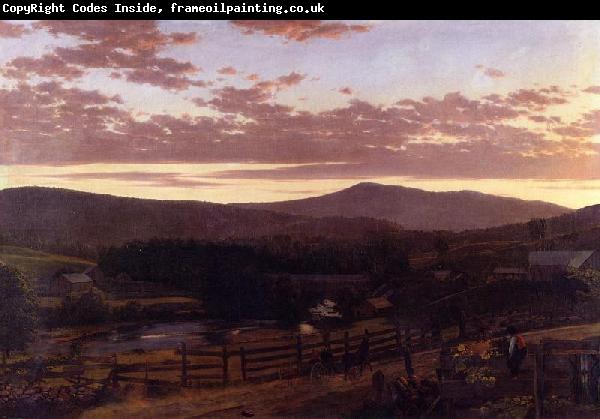 Frederic Edwin Church Ira Mountain, Vermont