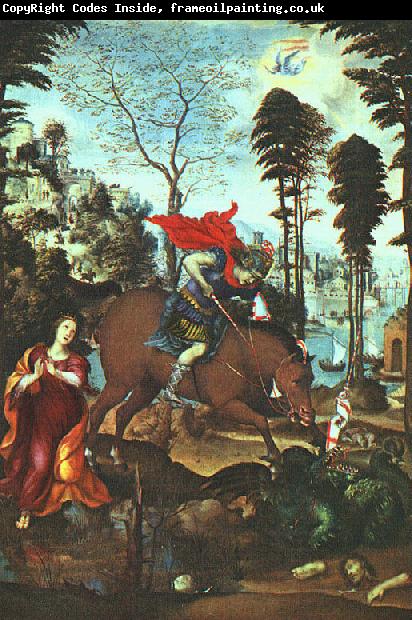 Giovanni Sodoma St.George and the Dragon