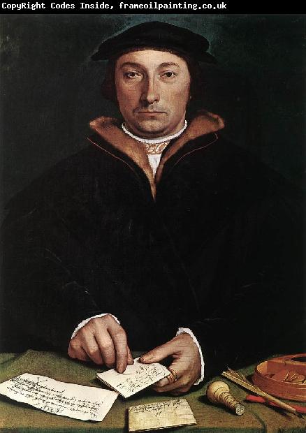HOLBEIN, Hans the Younger Portrait of Dirk Tybis  fgbs