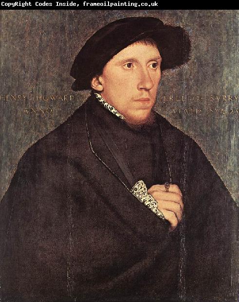 HOLBEIN, Hans the Younger Portrait of Henry Howard, the Earl of Surrey s