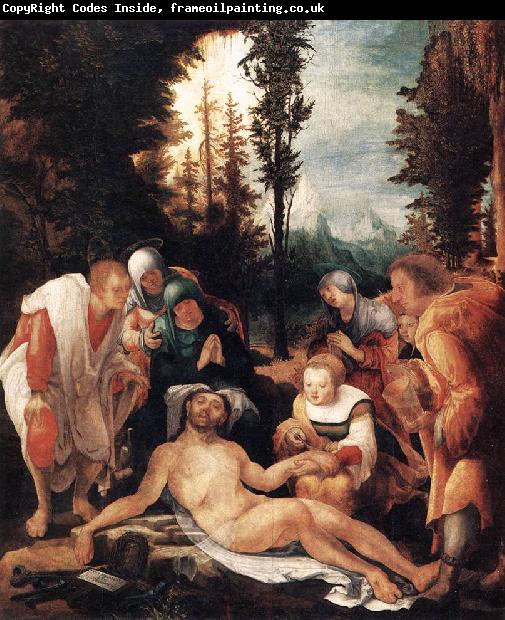 HUBER, Wolf The Lamentation of Christ sg