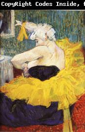 Henri De Toulouse-Lautrec The Lady Clown Chau-U-Kao