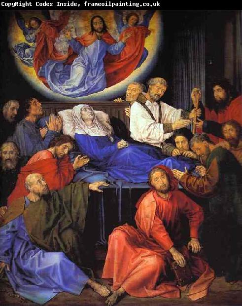 Hugo van der Goes Death of the Virgin.