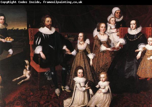 JOHNSON, Cornelius Sir Thomas Lucy and his Family sg