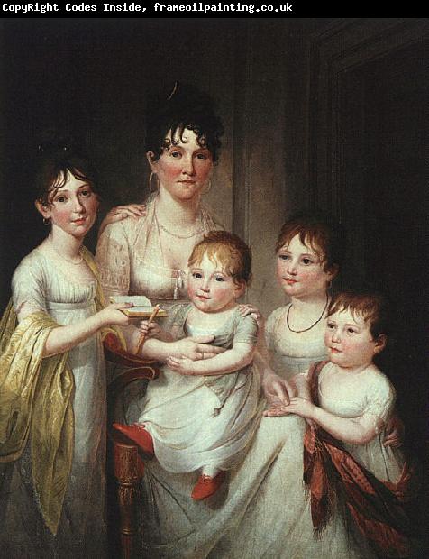 James Peale Madame Dubocq and her Children