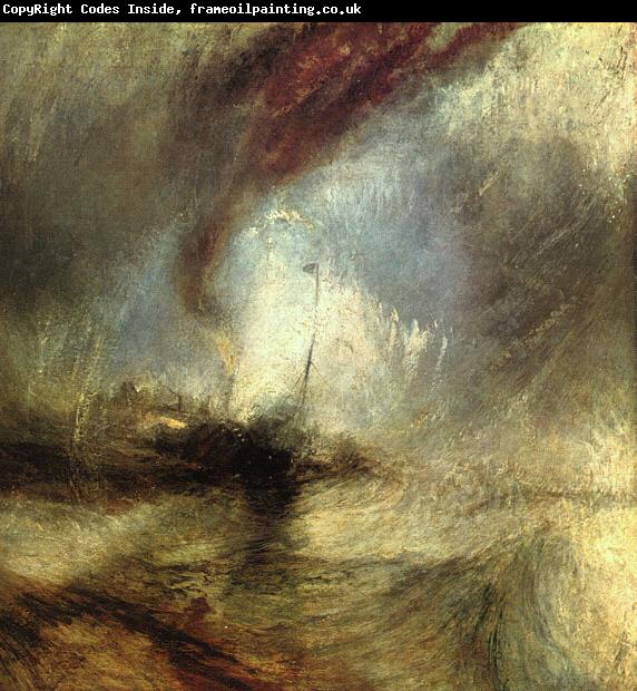 Joseph Mallord William Turner Snowstorm Steamboat off Harbor's Mouth