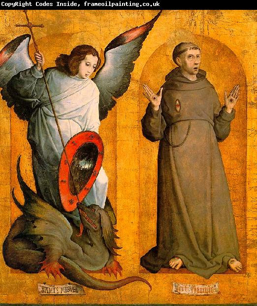 Juan de Flandes Saints Michael and Francis