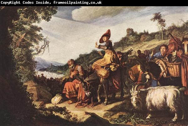 LASTMAN, Pieter Pietersz. Abraham's Journey to Canaan sg