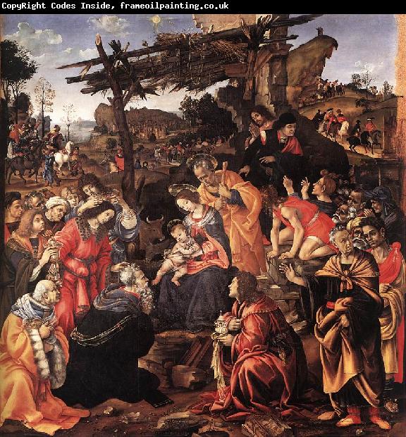 LIPPI, Filippino Adoration of the Magi sg